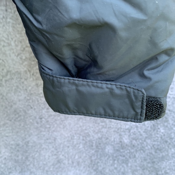 Women's Lands End navy blue puffer jacket PM - Picture 6 of 14